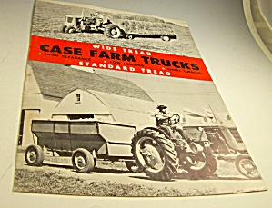 Case Trucks For Farm Tractors Brochure-original