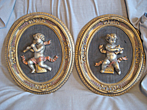 Large Chalkware Plaques