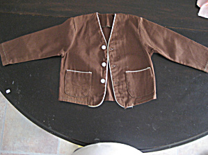 Vintage Brown Boys Jacket