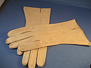Tan Deerskin Gloves