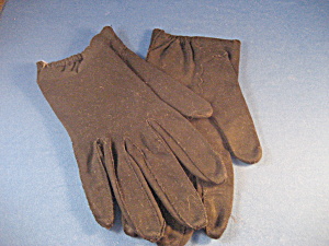 Black Scallop Gloves