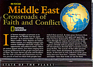 Heart Of The Middle East Nat Geo Map Ma0009