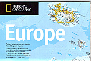 Europe In Transition Nat Geo Map Ma0015