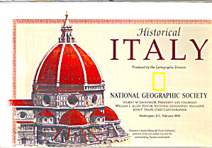 Historical Italy Nat Geo Map Ma0027