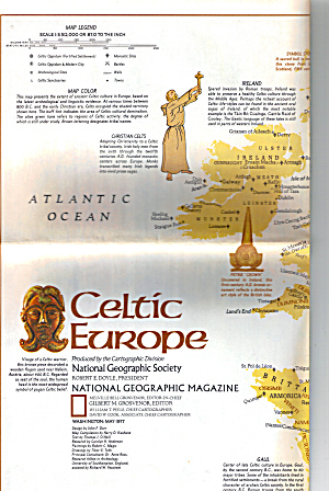 Celtic Europe Nat Geo Map Ma0032