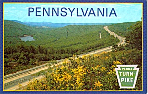 Pennsylvania Turnpike Near Greezewood Pa P38216