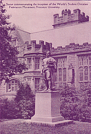 Princeton University New Jersey Statue World S Student Christian P41384