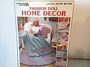 Leisure Arts Fashion Doll Home Decor #2449