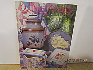 Leisure Time Country Florals Folk Art Painting #1501