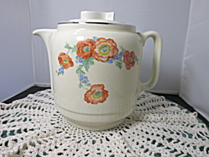 Halls Poppy Coffee Pot With S Handle Lid 10 Cup