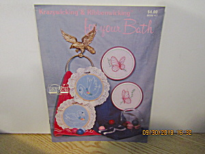Craft Book Krazywicking&ribbonwicking For The Bath #13