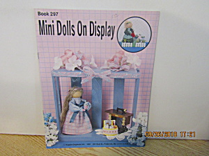 Kappie Originals Craft Book Mini Dolls On Display #297